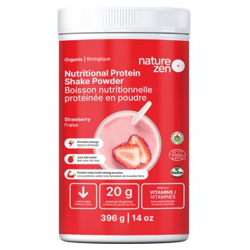 Organic Plant-Based Protein - Strawberry