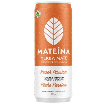 Organic yerba mate infusion - Peach Passion