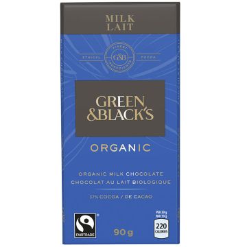 Organic 37% Cocoa Milk Chocolate