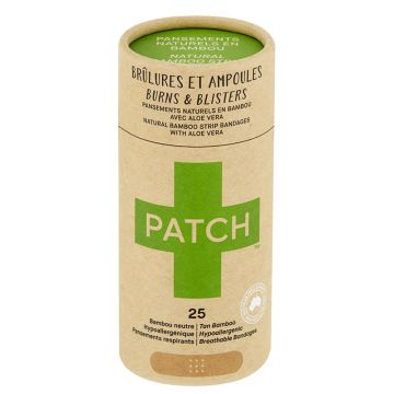 Pansements adhésifs naturels - Bamboo avec aloe vera