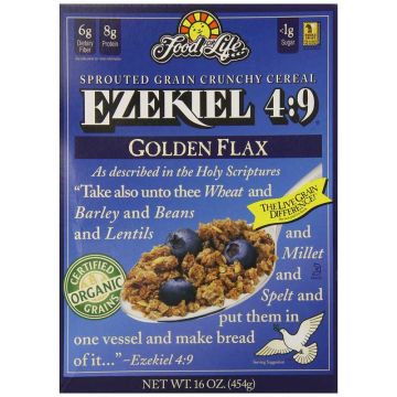 Ezekiel 4:9 - Cereal whole grain flax sprouted