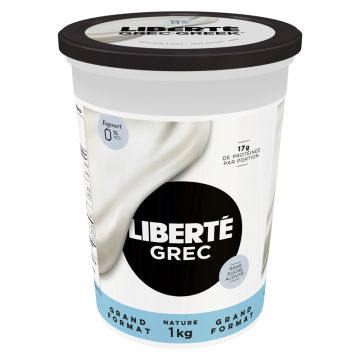 Yogourt grec 0% Nature