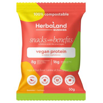 Tropical Fruit Vegan Protein Gummies