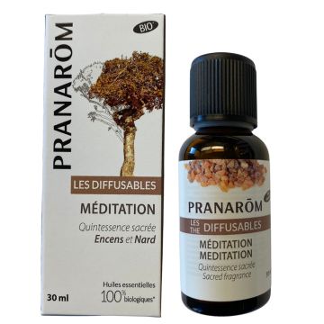 The diffusable Meditation organic - Sacred fragrance