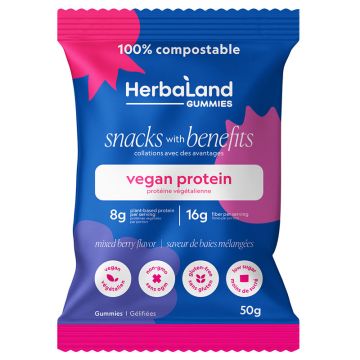 Mixed Berry Vegan Protein Gummies