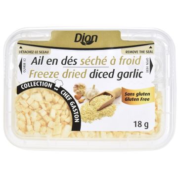 Freeze dried diced garlic (Gluten free)