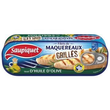 Mackerel fillets -  Grilled - dash of olive oil