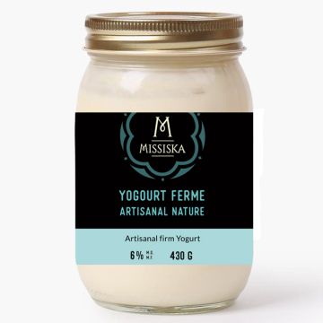 6% Plain Artisanal Firm Yogurt