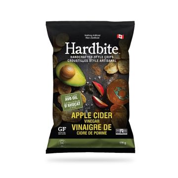 Croustilles style artisanal vinaigre de cidre de pomme - Huile d'avocat