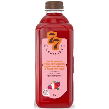 Apple Strawberry Raspberry Fresh Pressed Juice