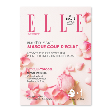 Masque coup d'éclat - Rose de Damas