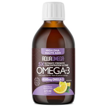Oméga-3 haute ADH 4500 mg citron - Acides gras