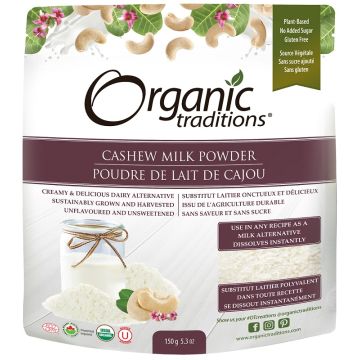 Organic cashew milk powder