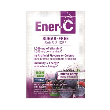 Vitamine C 1000 mg saveur baies sans sucres
