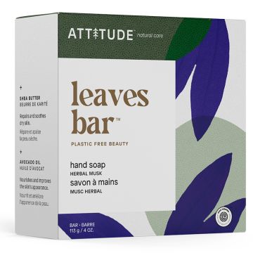 Leaves bar - Savon à mains musc herbal  