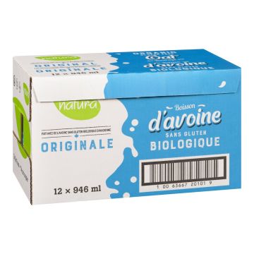 Boisson avoine enrichie biologique - Original sans sucre  