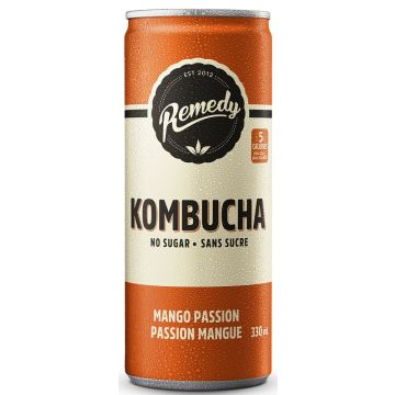 Organic Kombucha Mango Passion No Sugar