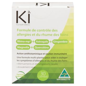 Allergy and hayfever control formula