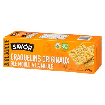 Organic crackers - Original wheel ground wheat