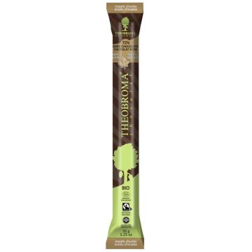 Organic Dark Chocolate Baton 72% Fair Trade Maple Chips