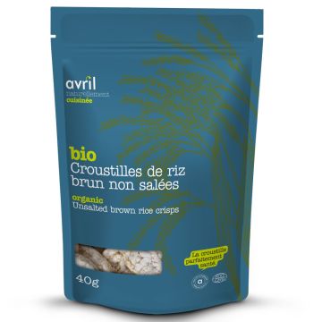Organic Unsalted Brown Rice Crisps 