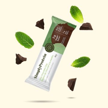 Gluten-free snack bar - Mint chocolate chips