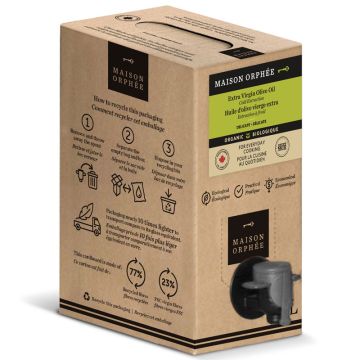 Organic extra virgin olive oil - Delicate