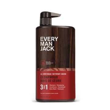 Gel de douche complet 3 en 1 - Bois de cèdre