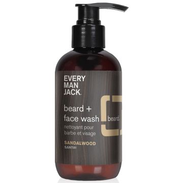 Nettoyant pour barbe et visage - Bois de santal