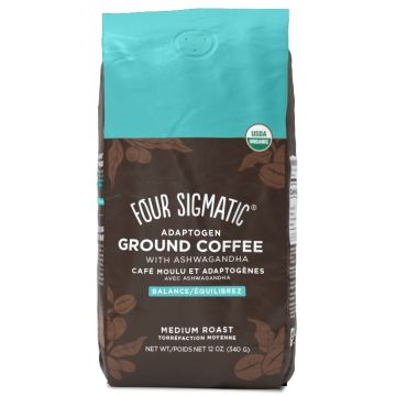 Organic Adaptogen Ground Coffee with Ashwagandha - Balance
