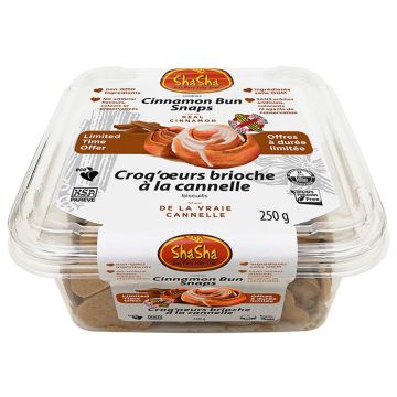 Cookie Cinnamon bun snaps