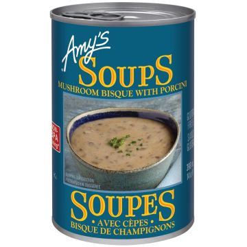 Organic Soup  Mushroom Bisque with Porcini