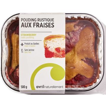 Strawberry Rustic Pudding