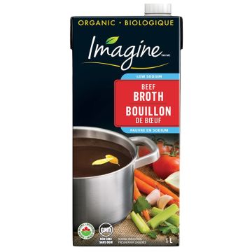 Organic Low Sodium Beef Broth