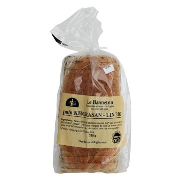 Pain - Khorasan & lin biologique