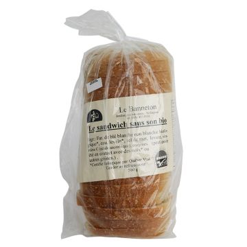 Pain - Sandwich sans son biologique