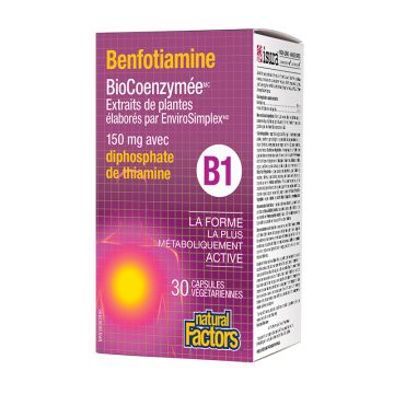 BioCoenzymated Benfotiamine B1150mg - Energy