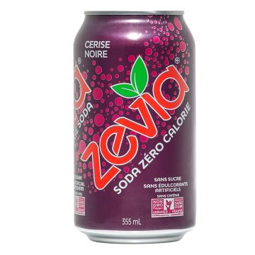 Zero calorie soda - Black Cherry