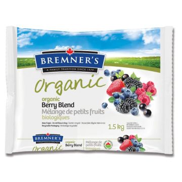 Organic frozen fruit -  Berry blend