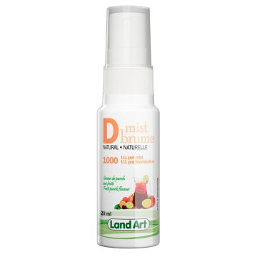 Natural vitamin D - Fruit punch mouth spray