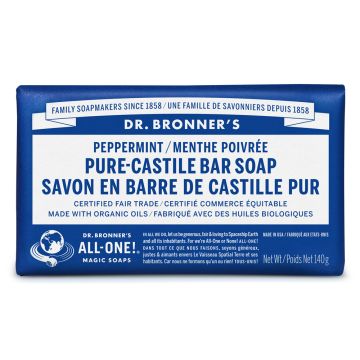 Castile Bar soap  -  Peppermint