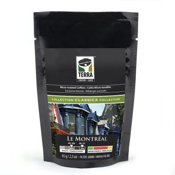 Montreal Blend – Ground Filter Sustainable Coffee 65 g