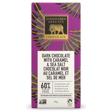 Dark Chocolate with Caramel and Sea Salt