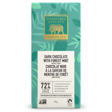 Dark Chocolate with Forest Mint Flavour