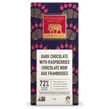 Dark Chocolate with Raspberries