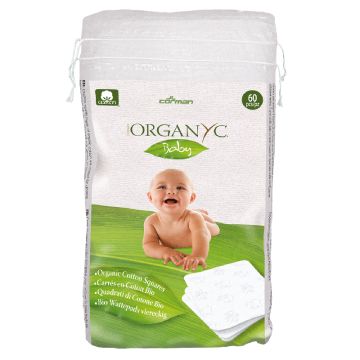 Organic coton squares for baby