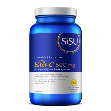 Ester-C Vitamine C 500 mg saveur punch aux agrumes