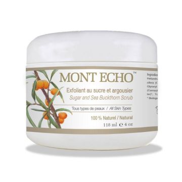 Exfoliant au sucre et argousier