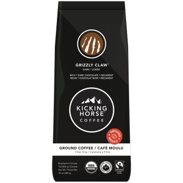 Organic fair trade coffee - Grizzly Claw ground