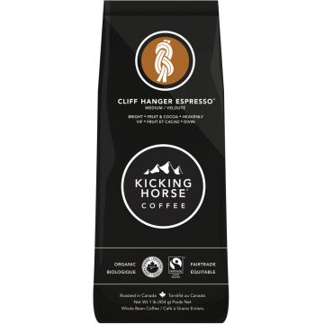 Cliff Hanger Expresso Beans - Organic Fairtrade Coffee 